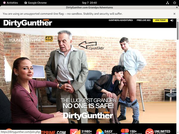 Accounts To Dirty Gunther