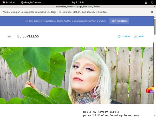 Bcloveless.com Password Share