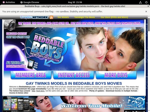 Beddable Boys Video Download