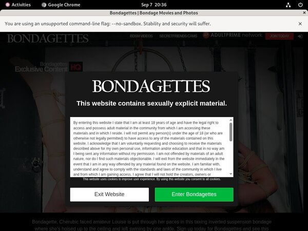 Bondagettes.com Free Trailers