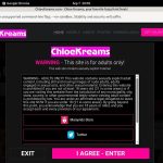 Chloekreams.com Account And Passwords