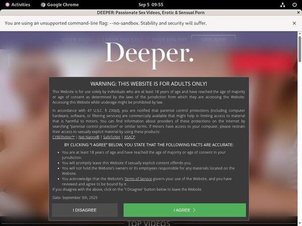 Deeper Recent