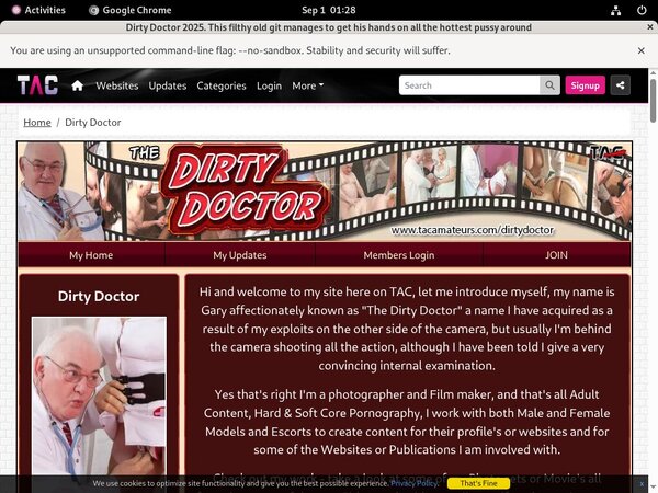 Dirty Doctor Network Password