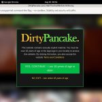 Dirty Pancake Fetish