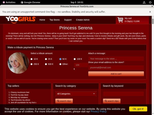 Discount Yoogirls.com Trial