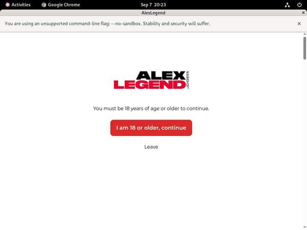 Does Alex Legend Use Paypal?