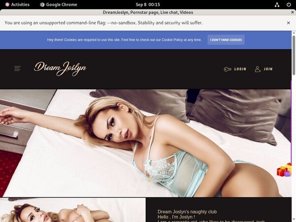 Dreamjoslyn.modelcentro.com Hacked Account