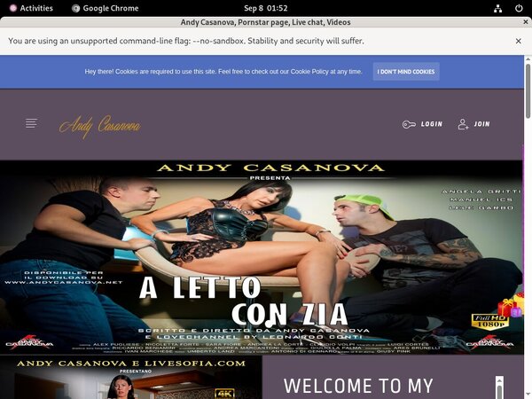 Free Access Andycasanova.net
