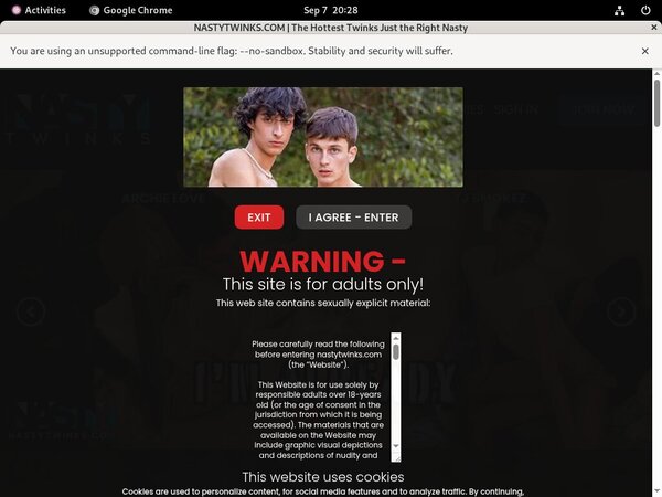 Free Account On Nastytwinks