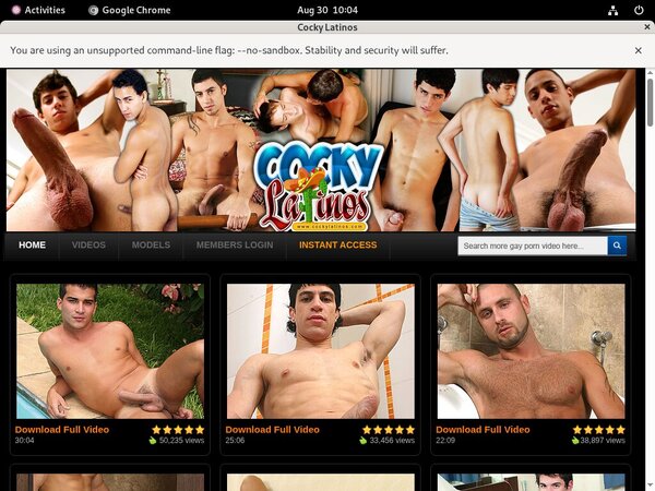 Free Cockylatinos Id And Password