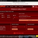 Free FRENCH GIRLS FEET Id