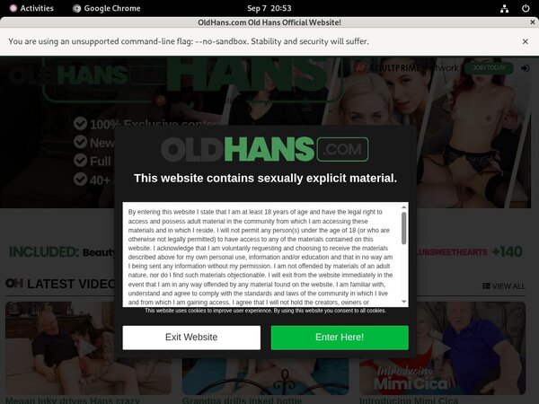 Free Old Hans Acc
