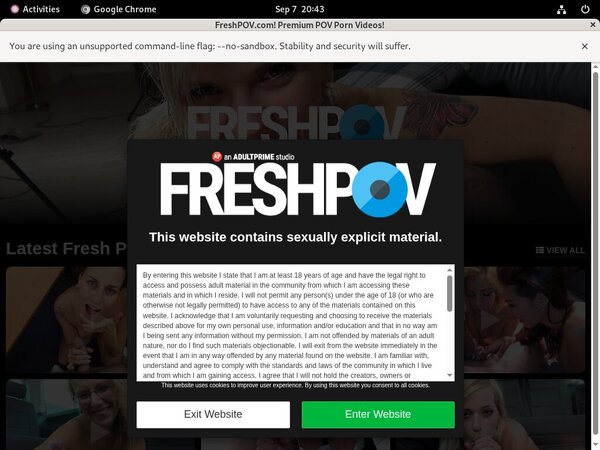 Fresh POV Trial Option