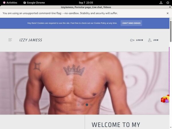 IzzyJamess Account 2014
