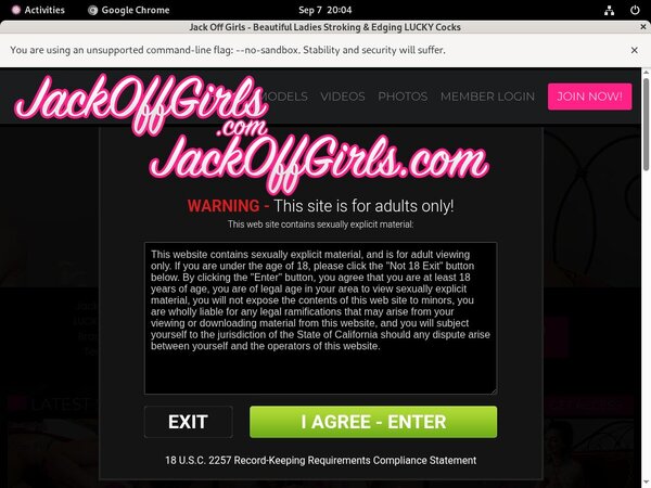 Jackoffgirls Promo Id