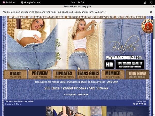 Jeans Babes With Directpay