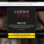 Ladyboy Pussy Site Rip New