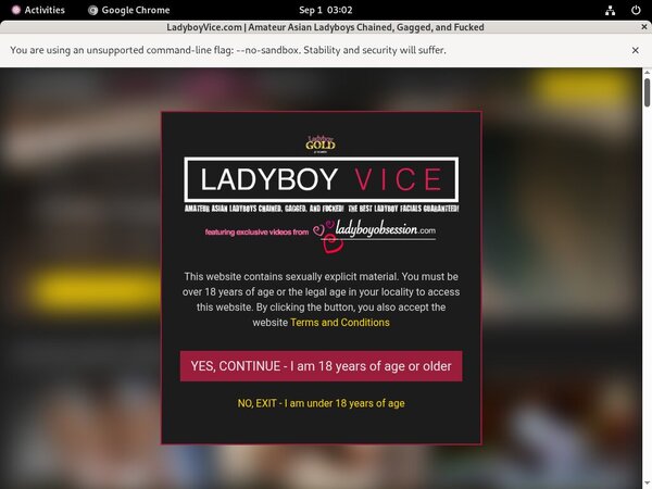 Ladyboy Vice Join Form