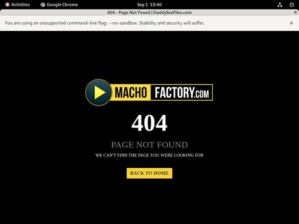 Macho Factory Netcash