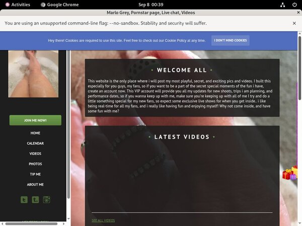 Marlo Grey Web Billing