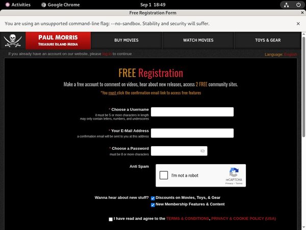 Members.treasureislandmedia.com Passwords 2017