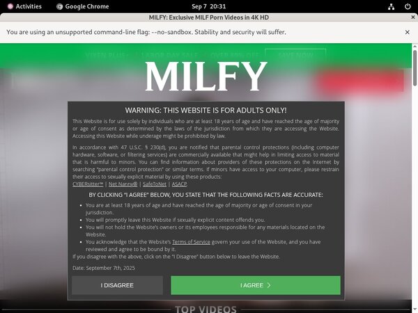 Milfy With ECheck