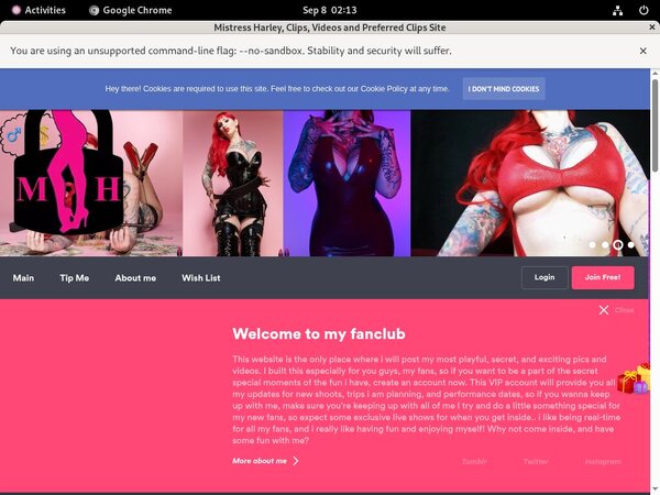 MistressHarley Online Video