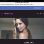 New Alexiacage Promo Code