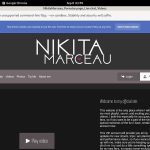 Nikitamarceau.modelcentro.comaccountsfree
