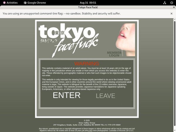 Offer Tokyo Face Fuck