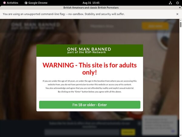 One Man Banned Rocketpay