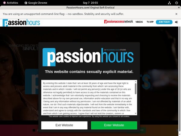 Passion Hours Premium Accounts