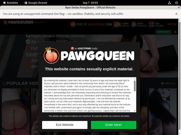 Pawgqueen Sign