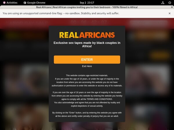 Paypal Real Africans Sign Up