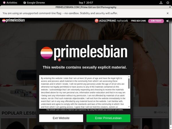 Primelesbian.com Accept Pay Pal
