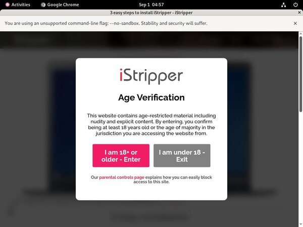 Real Istripper.com Accounts