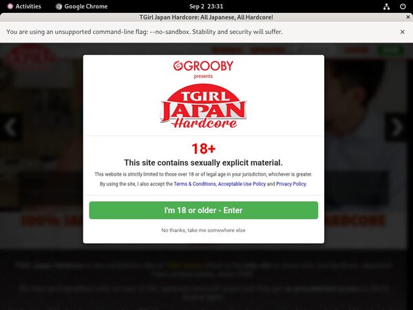 TGirl Japan Hardcore Discount Members