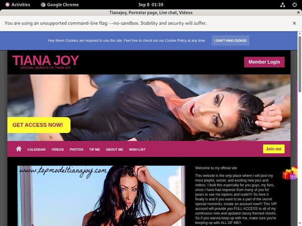 Tianajoy Website
