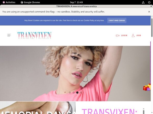 Transvixen.com Wachtwoord