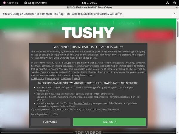Tushy Premium Membership