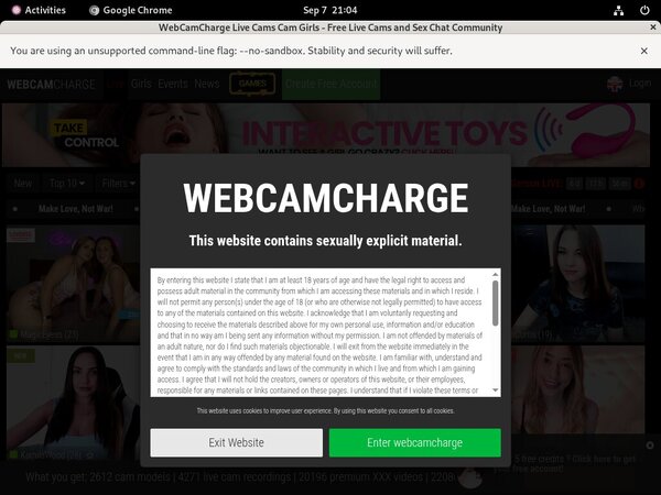 Watch Webcam Charge Free