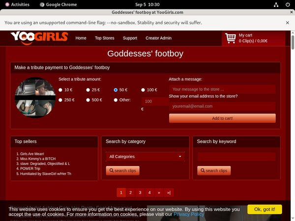 Yoogirls.com Login Passwords