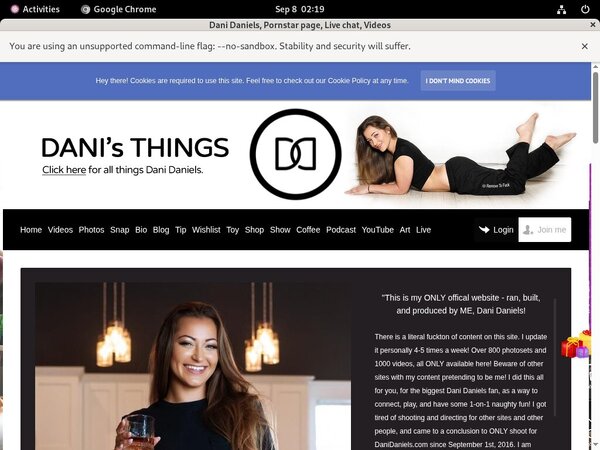 Paypal With Dani Daniels