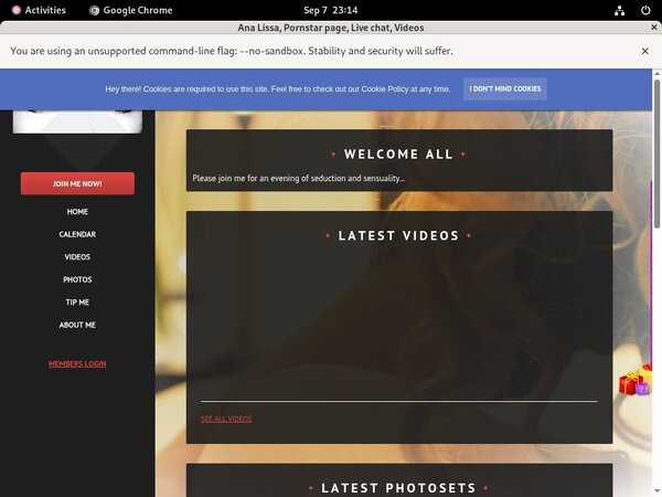 AnaLissa Trial Sign Up