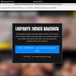Ladyboysfuckedbareback 1 Day Trial